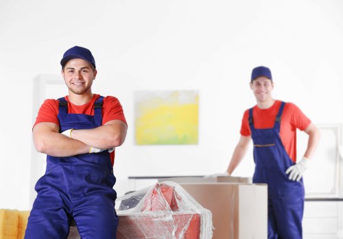 Professional packing services in Bayswater preparing boxes for a home move
