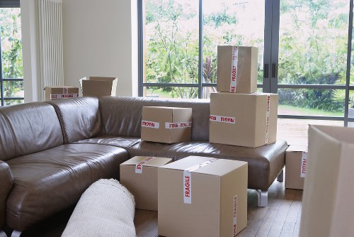 Removal van ready for a Bayswater home relocation on a London street