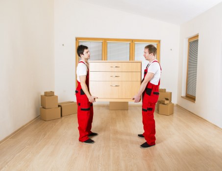 Well-organized long-term storage unit in Bayswater with labeled boxes and furniture